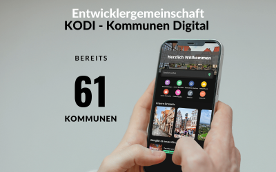 Neue Entwicklergemeinschaft „KODI-Kommunen Digital“ fördert smarte Technologien für Kommunen, kleinere Städte und Landkreise